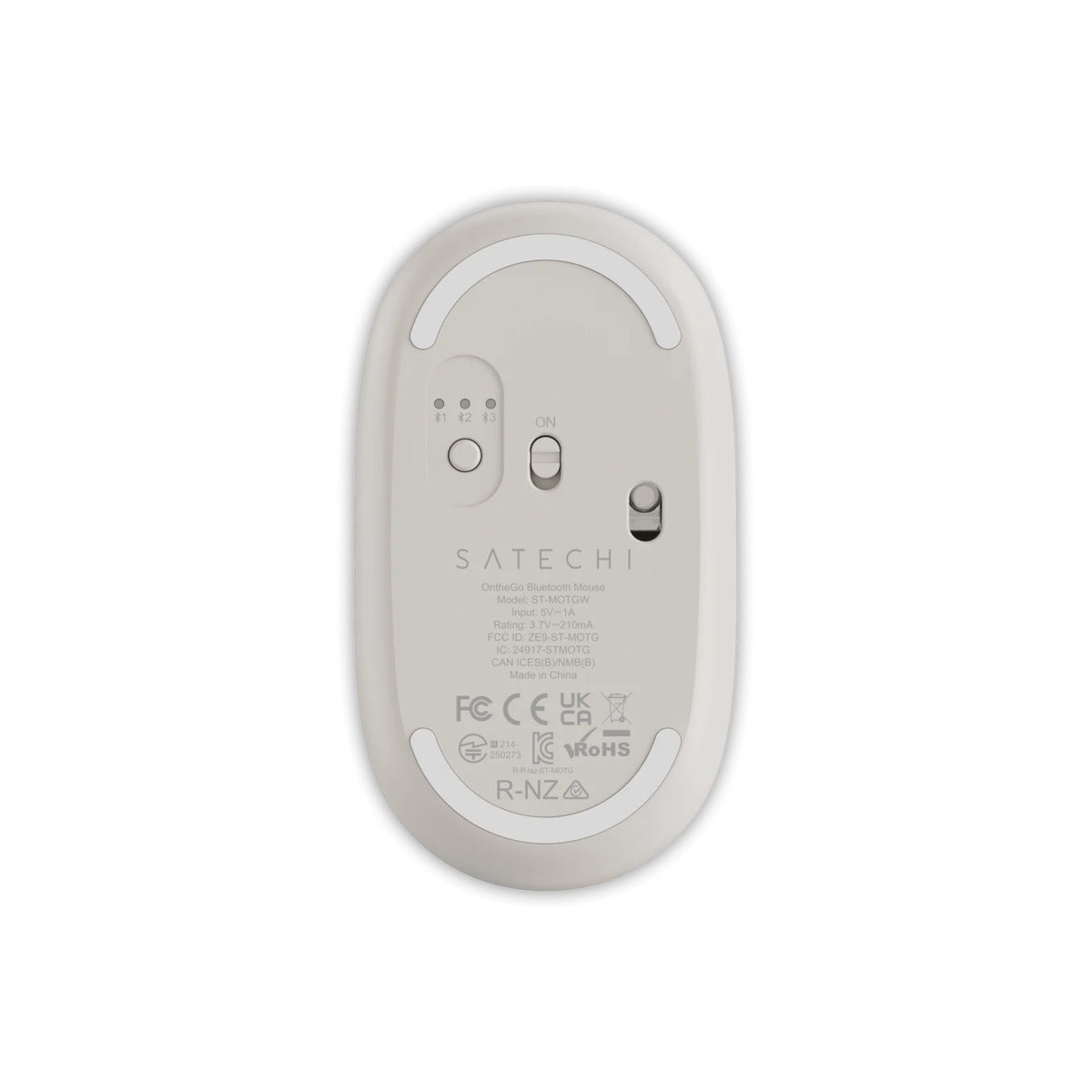 Bezdrátová myš Satechi OntheGo Bluetooth - pískově béžová
