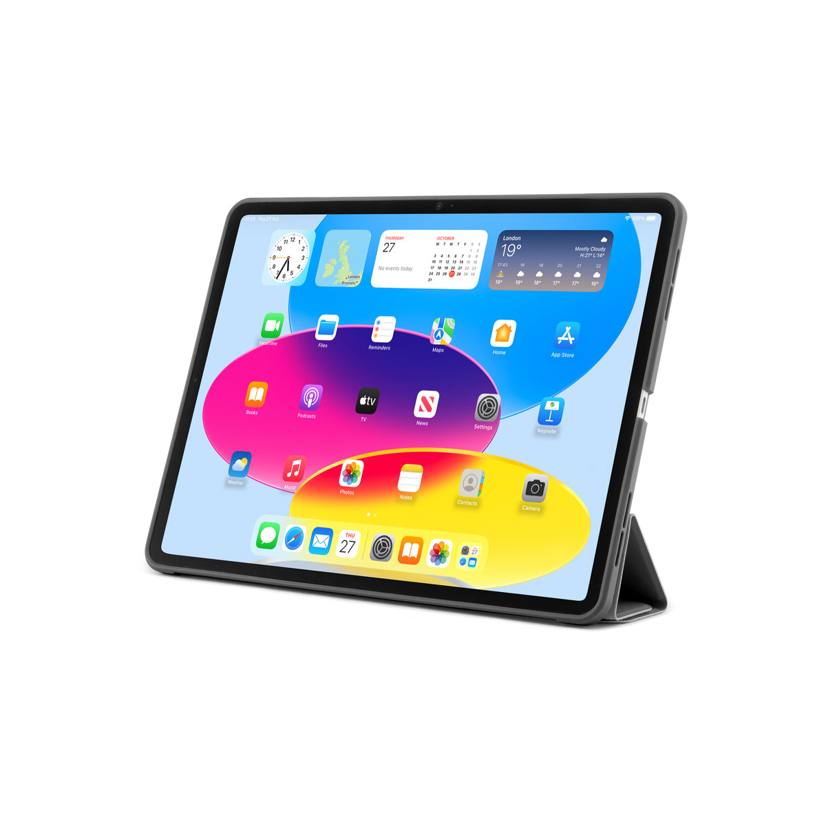 Pouzdro pro iPad 10,9" 2022 Pipetto Origami No1 Original Case - šedé - bonami.click