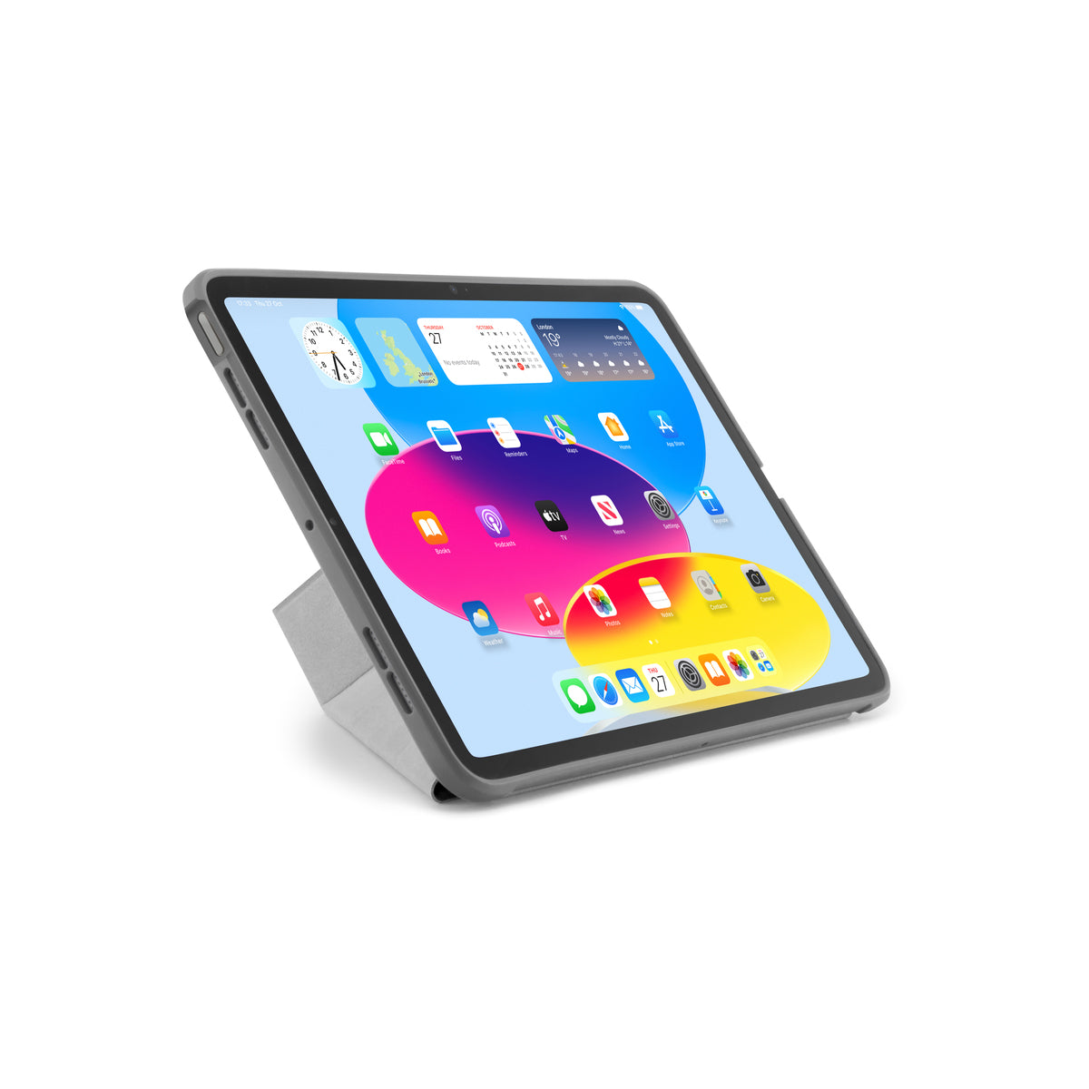 Pouzdro pro iPad 10,9" 2022 Pipetto Origami No1 Original Case - šedé - bonami.click
