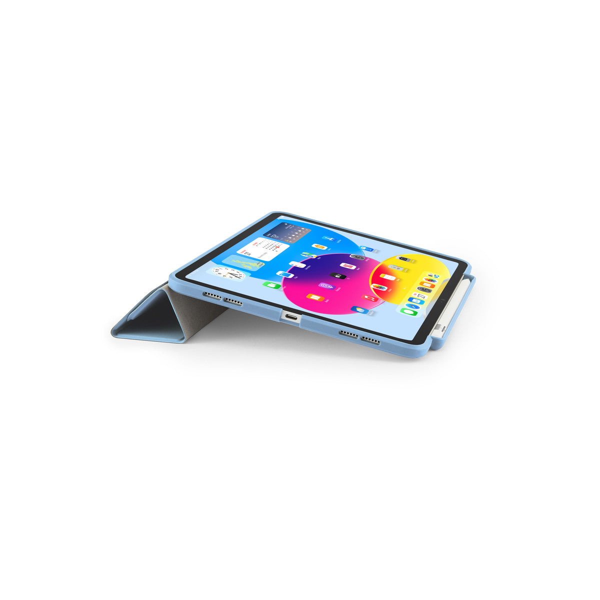 Pouzdro pro iPad 10,9" 2022 Pipetto Origami No3 Pencil Case - světle modré - bonami.click