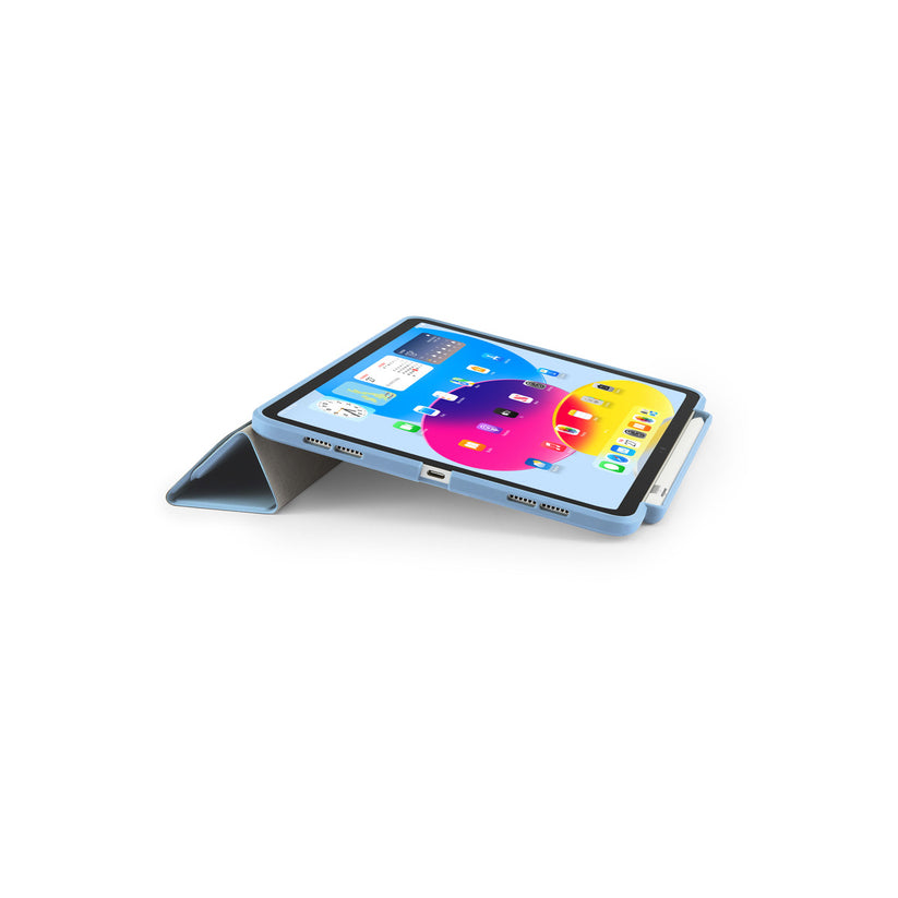 Pouzdro pro iPad 10,9" 2022 Pipetto Origami No3 Pencil Case - světle modré - bonami.click