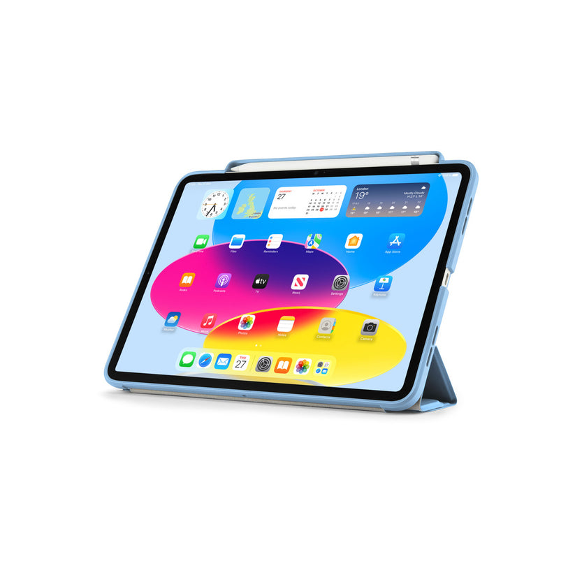 Pouzdro pro iPad 10,9" 2022 Pipetto Origami No3 Pencil Case - světle modré - bonami.click