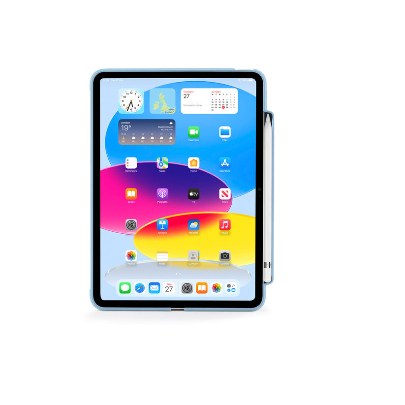 Pouzdro pro iPad 10,9" 2022 Pipetto Origami No3 Pencil Case - světle modré - bonami.click