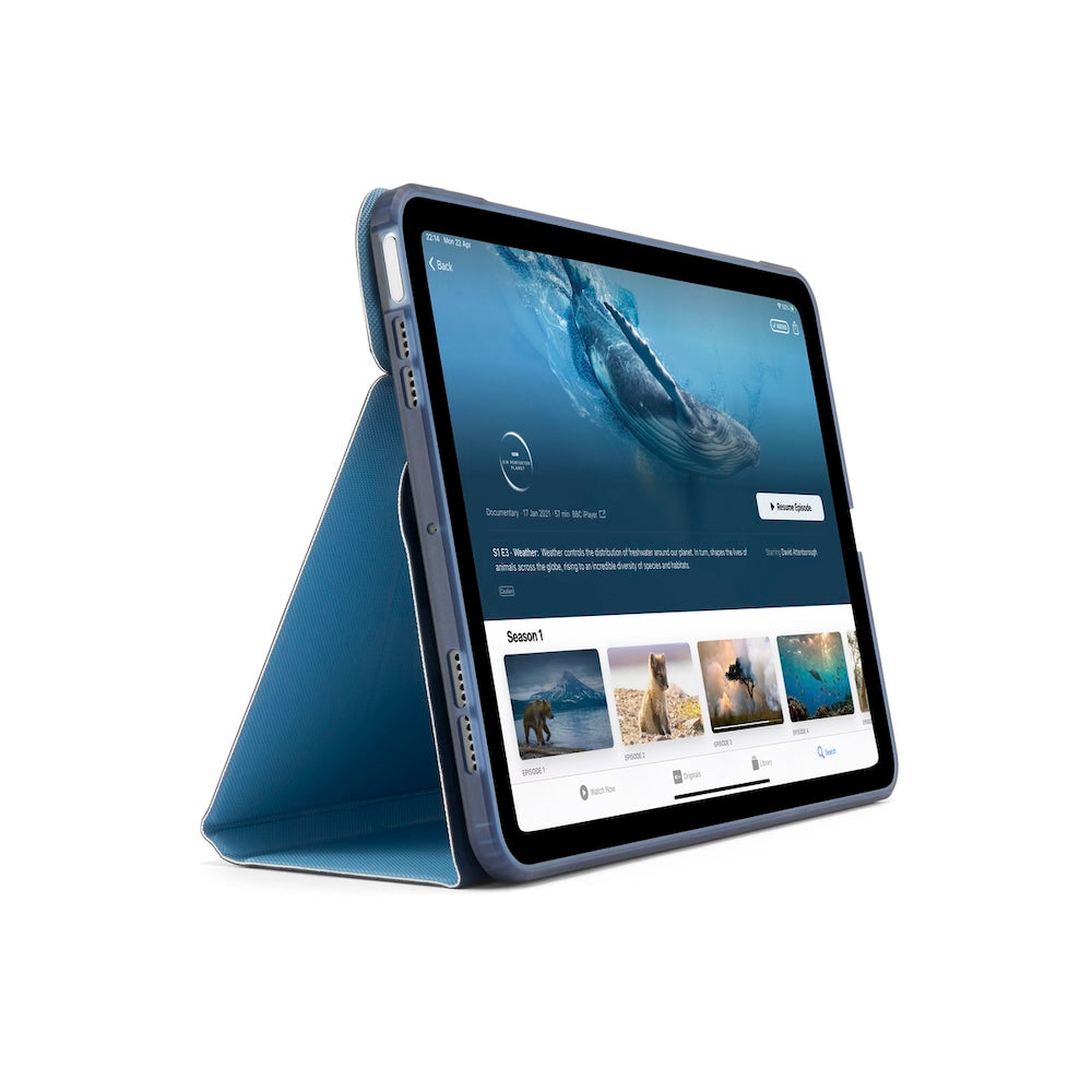 Kryt pro iPad 10,9" (2022) Pipetto Origami No6 Stand Case - modrý - bonami.click