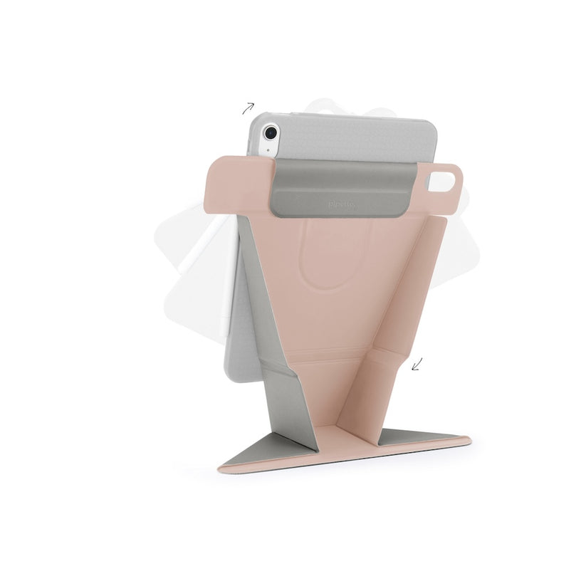 Kryt pro iPad 10,9" (2022) Pipetto Origami No6 Stand Case - růžový - bonami.click