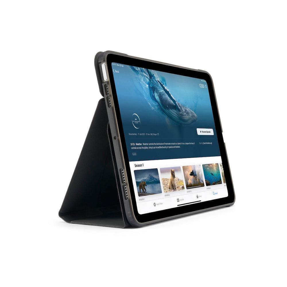 Kryt pro iPad Air 11" Pipetto Origami No6 Stand Case - černý - bonami.click
