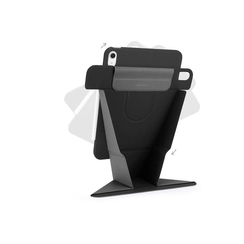 Kryt pro iPad 10,9" (2022) Pipetto Origami No6 Stand Case - černý - bonami.click