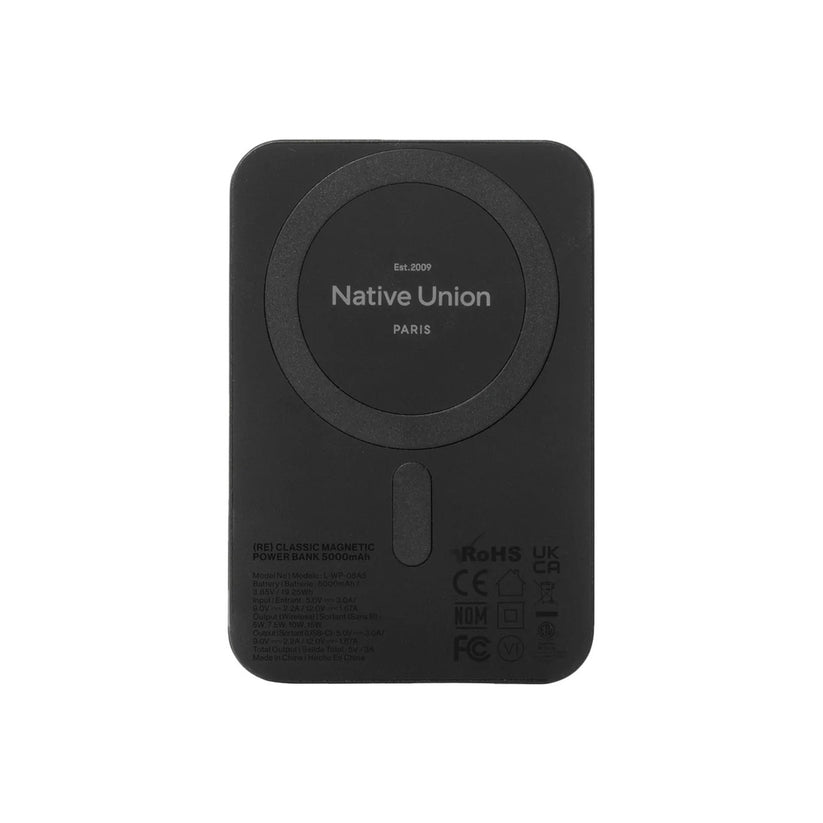 MagSafe powerbanka Native Union (Re)Classic 5000mAh - žlutá - bonami.click