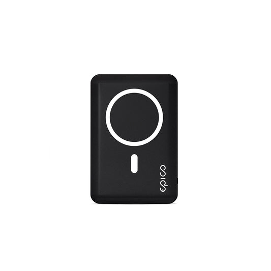 Bezdrátová powerbanka Epico s podporou MagSafe 5000mAh - černá - bonami.click