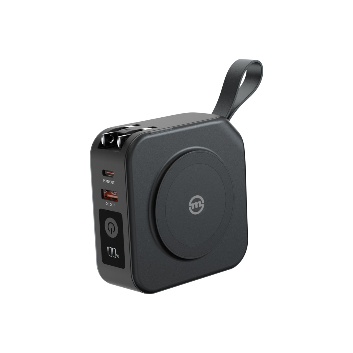 Cestovní nabíječka s powerbankou Mobile Origin 10 000 mAh - černá - bonami.click