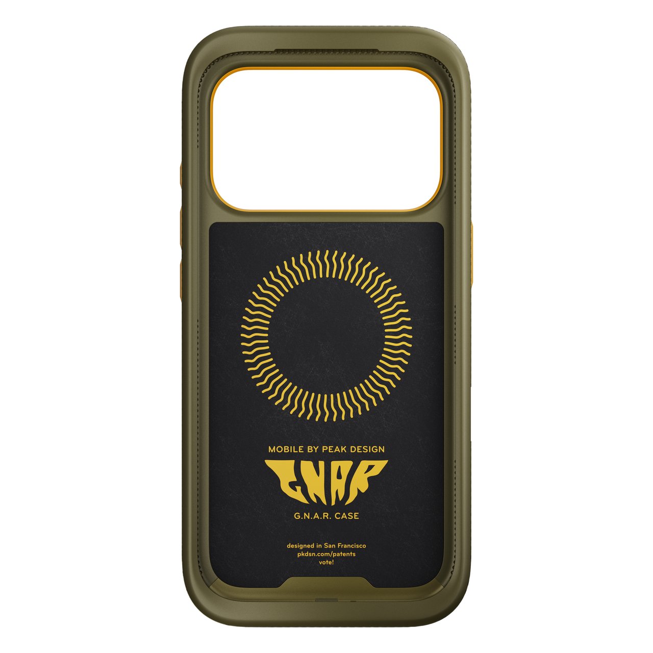 Kryt pro iPhone 17 Pro Peak Design Mobile GNAR Case - pískově hnědý