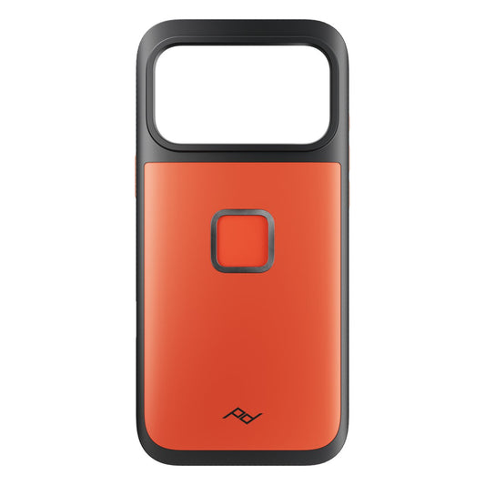 Kryt pro iPhone 17 Pro Max Peak Design Mobile GNAR Case - korálově červený