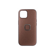 Kryt na iPhone 15 Peak Design Mobile Everyday Case - červenohnědý - bonami.click