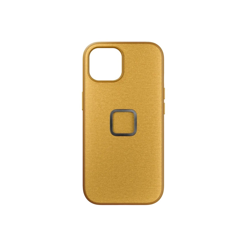 Kryt na iPhone 15 Peak Design Mobile Everyday Case - slunečně žlutý - bonami.click