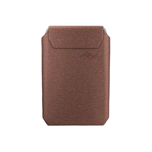 MagSafe peněženka Peak Design Slim Wallet - červenohnědá - bonami.click