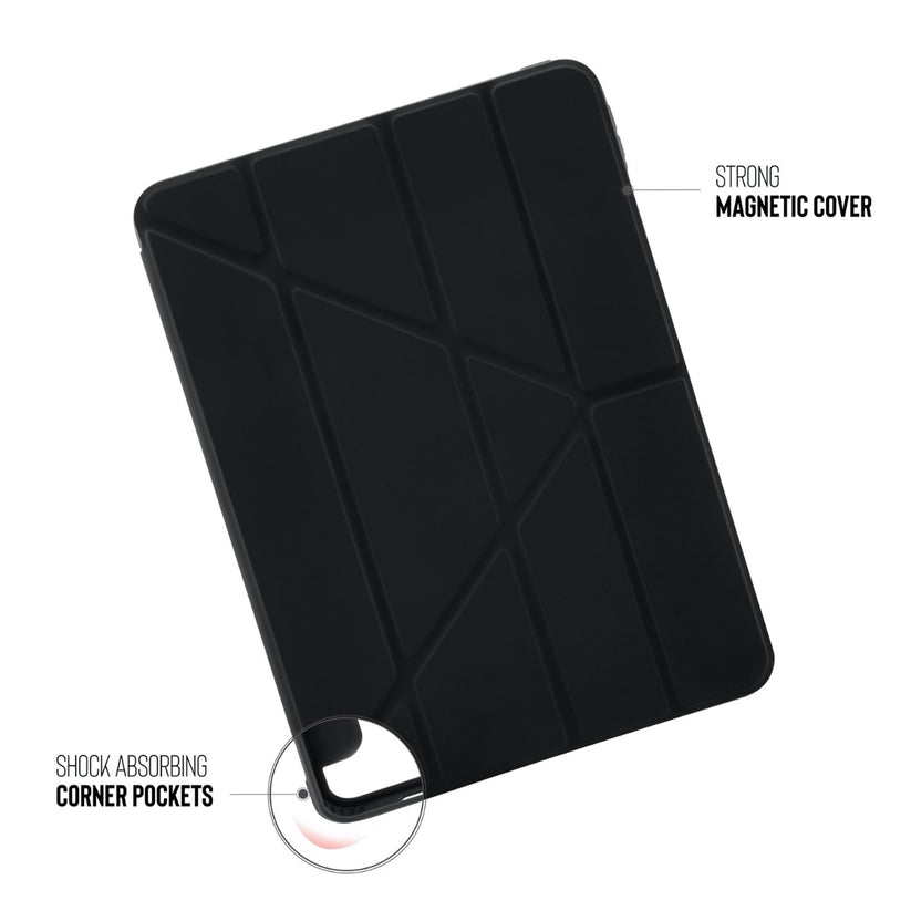 Pouzdro Pipetto Origami pro iPad Air 4 10.9" (2020) - černé - bonami.click