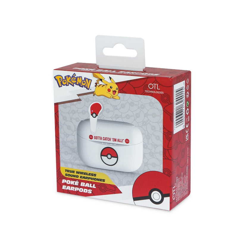 Dětská bezdrátová sluchátka OTL TWS Pokémon Poké Ball - bonami.click