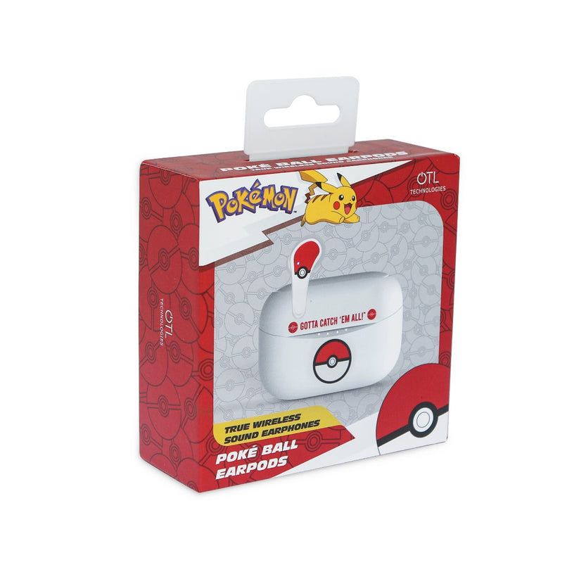 Dětská bezdrátová sluchátka OTL TWS Pokémon Poké Ball - bonami.click