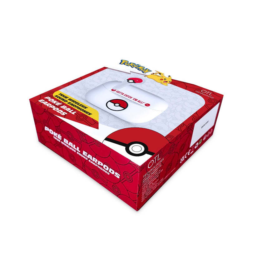 Dětská bezdrátová sluchátka OTL TWS Pokémon Poké Ball - bonami.click