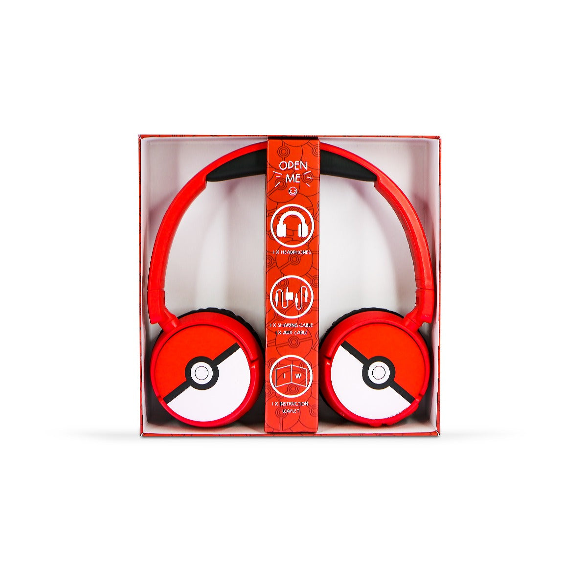 Dětská bezdrátová sluchátka OTL Poké Ball - bonami.click