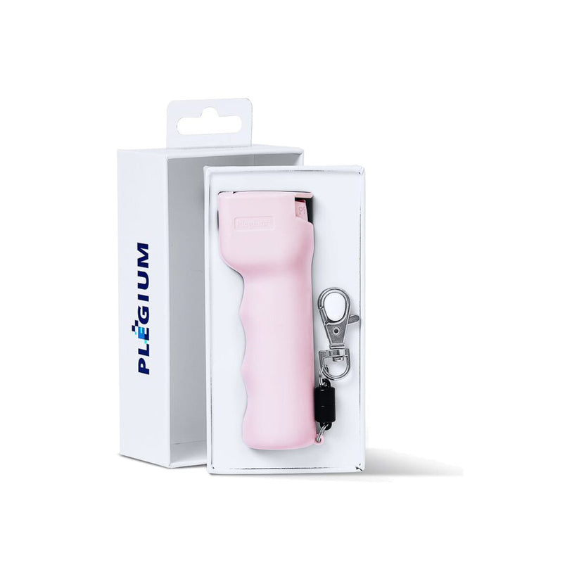 Chytrý pepřový sprej Plegium smart mini - růžový - bonami.click