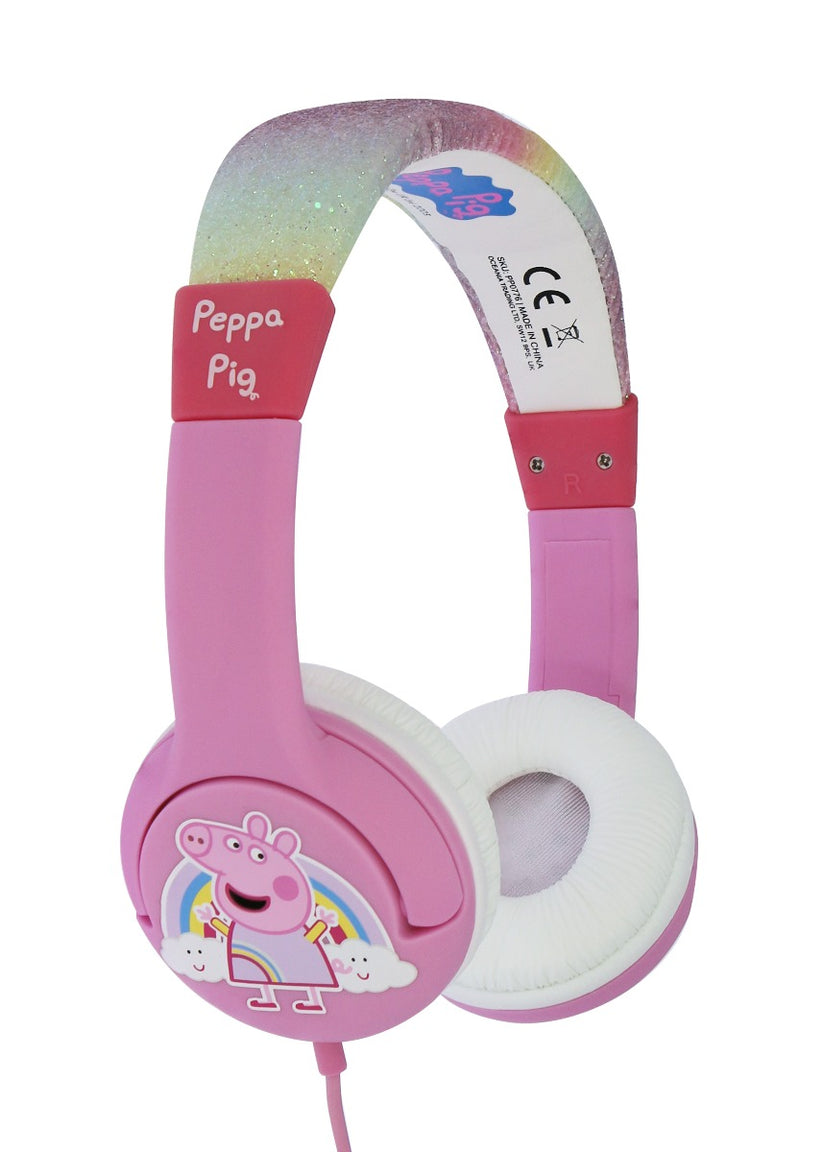 Dětská sluchátka OTL Peppa Pig Rainbow - bonami.click