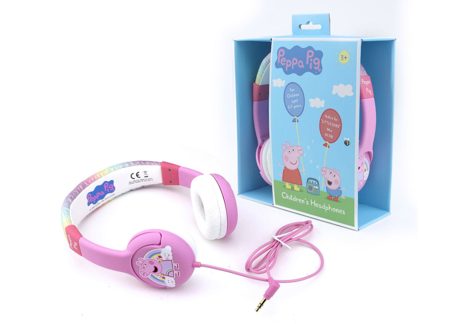 Dětská sluchátka OTL Peppa Pig Rainbow - bonami.click
