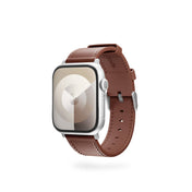 Kožený řemínek pro Apple Watch (38/40/41 mm) Epico Leather - hnědý