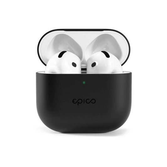 Silikonové pouzdro pro AirPods 4 Epico Silicone Cover - černé