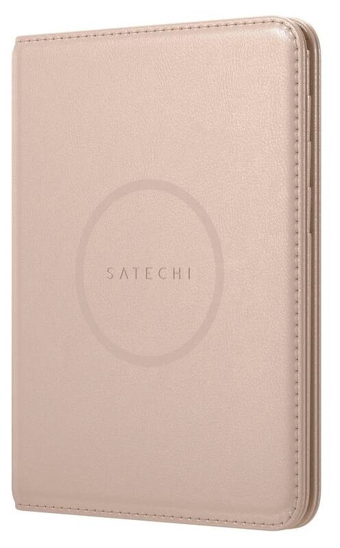 Pouzdro na pas z veganské kůže Satechi FindAll Passport Cover s RFID - růžové