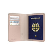 Pouzdro na pas z veganské kůže Satechi FindAll Passport Cover s RFID - růžové