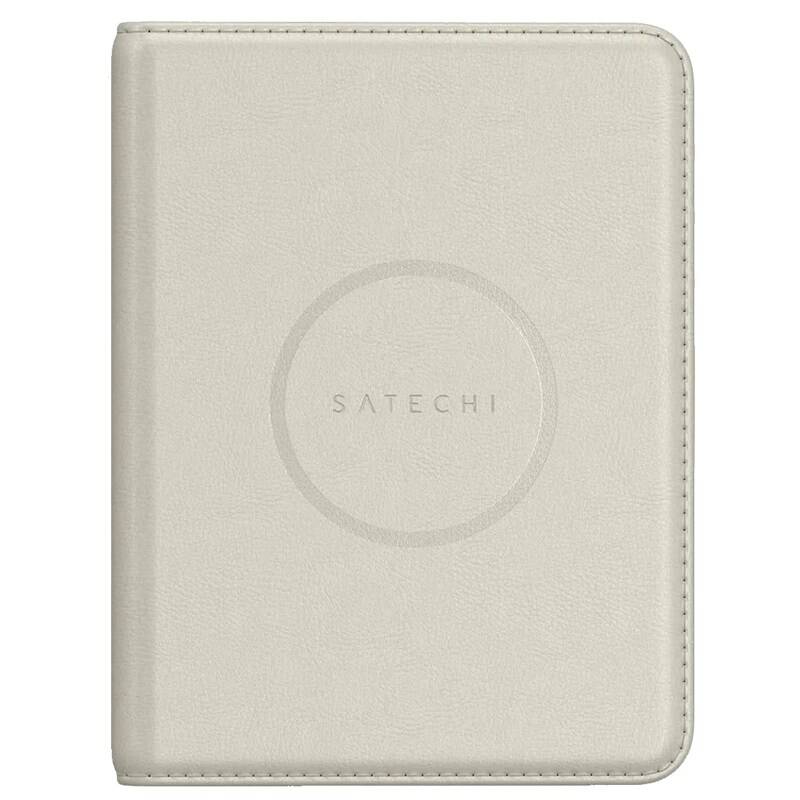 Pouzdro na pas z veganské kůže Satechi FindAll Passport Cover s RFID - světlé