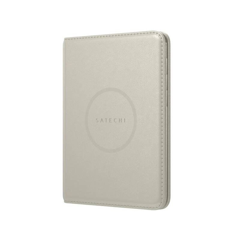 Pouzdro na pas z veganské kůže Satechi FindAll Passport Cover s RFID - světlé