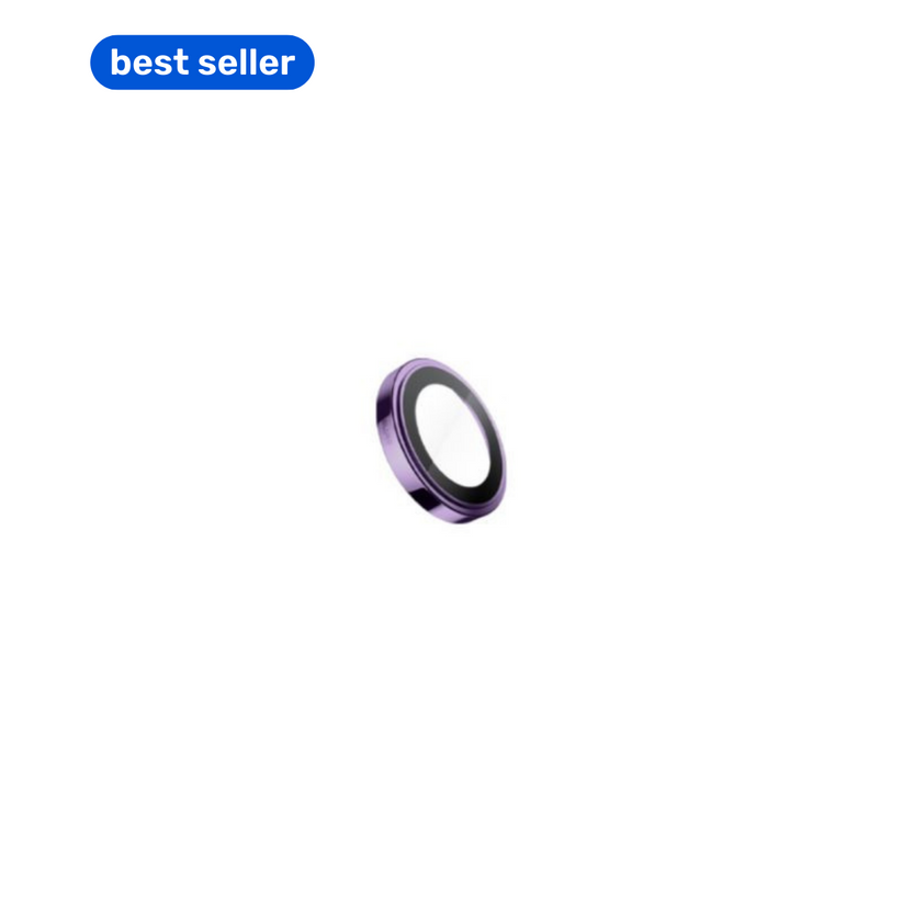 Safírové sklo na čočky pro iPhone 14 Pro / Pro Max Blueo - fialové - bonami.click