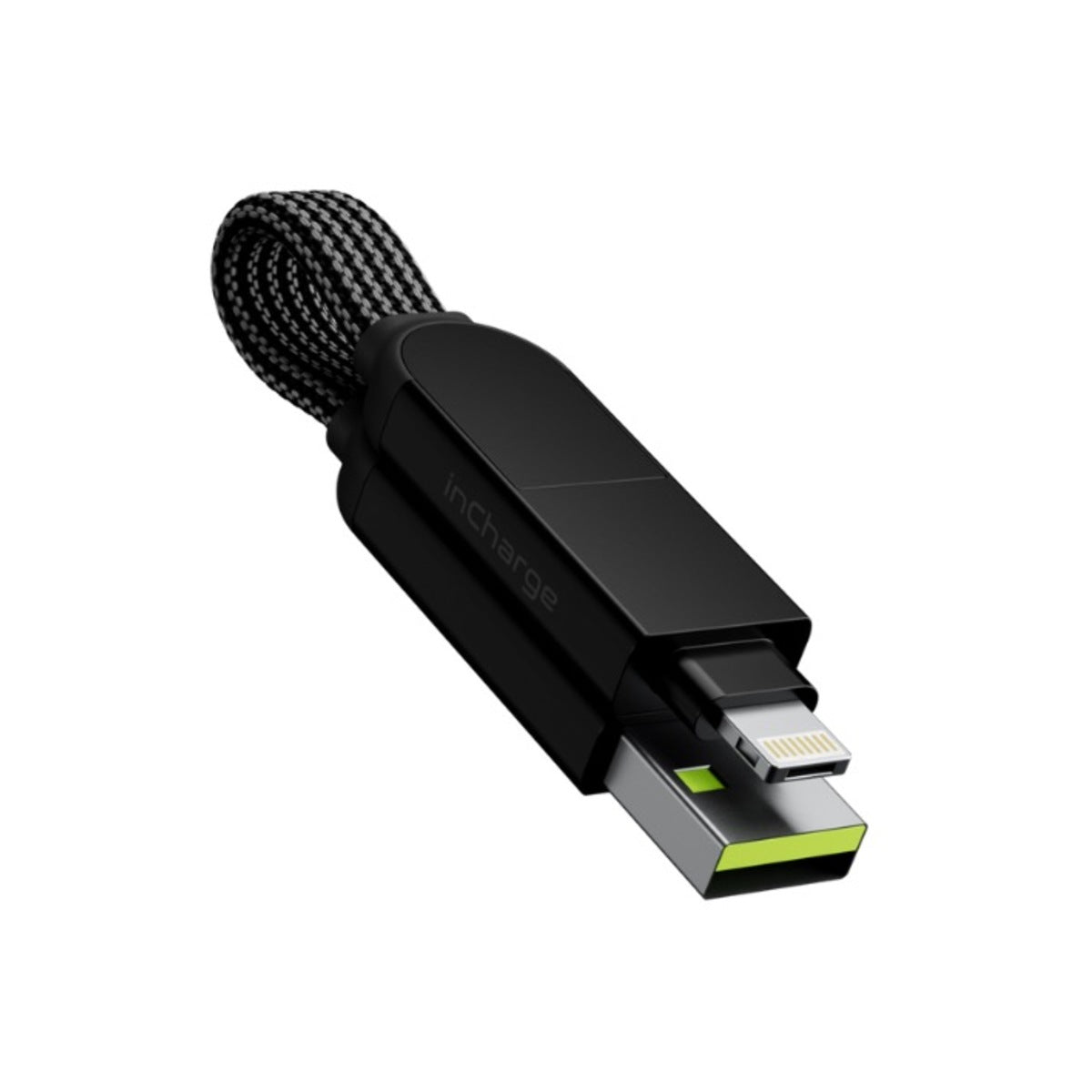 Nabíjecí kabel 6v1 Rolling Square inCharge XL - černý - bonami.click