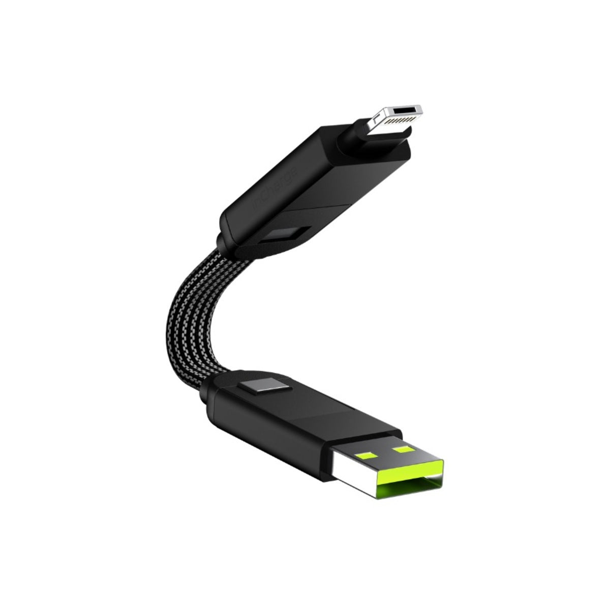 Nabíjecí kabel 6v1 Rolling Square inCharge XL - černý - bonami.click