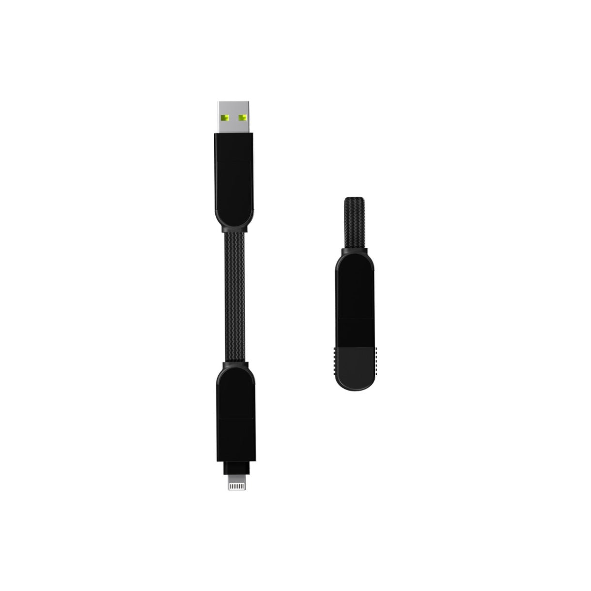 Nabíjecí kabel 6v1 Rolling Square inCharge XL - černý - bonami.click