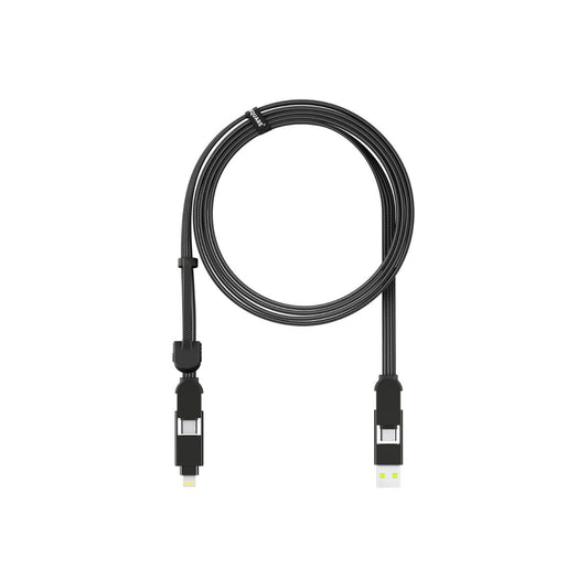 2m nabíjecí kabel 6v1 Rolling Square inCharge XL - černý - bonami.click