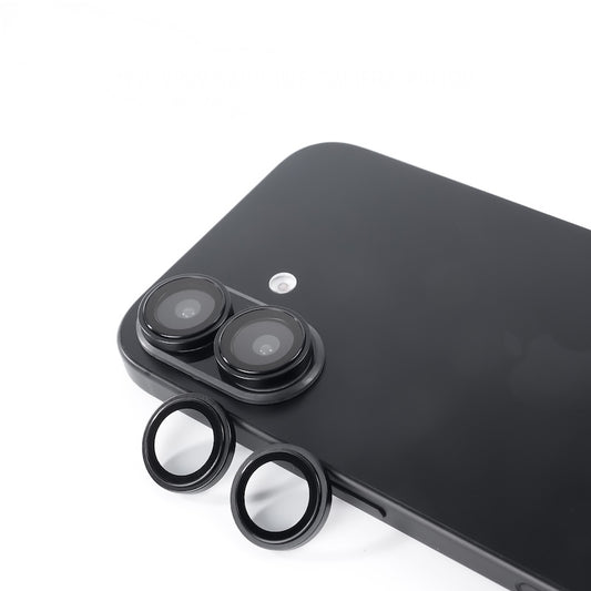 Safírové sklo na čočky pro iPhone 16/16 Plus Mobile Origin - černé - bonami.click