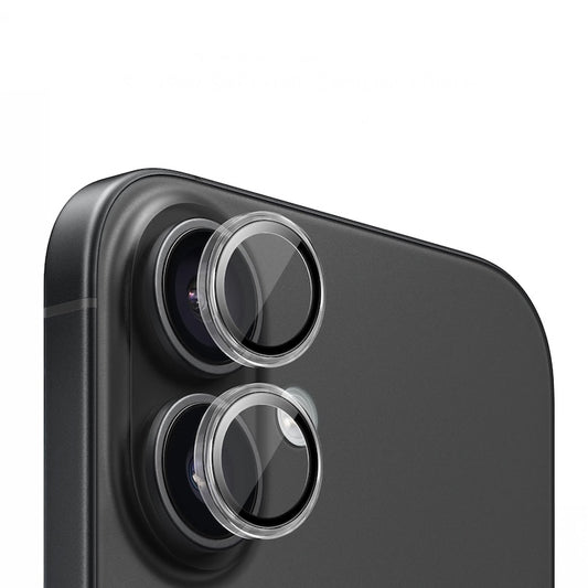 Safírové sklo na čočky pro iPhone 16/16 Plus Mobile Origin - průhledné - bonami.click