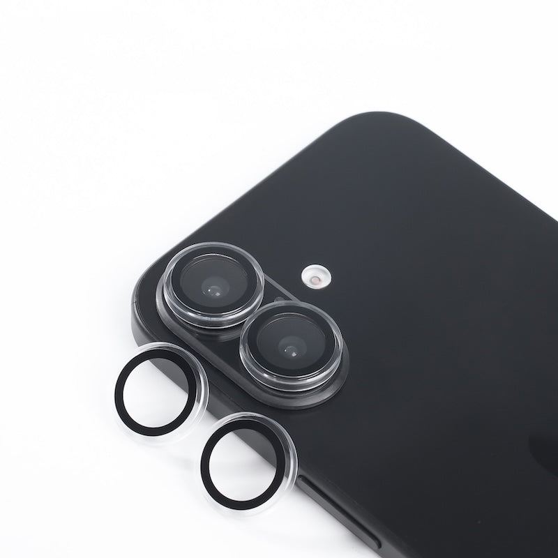 Safírové sklo na čočky pro iPhone 16/16 Plus Mobile Origin - průhledné - bonami.click