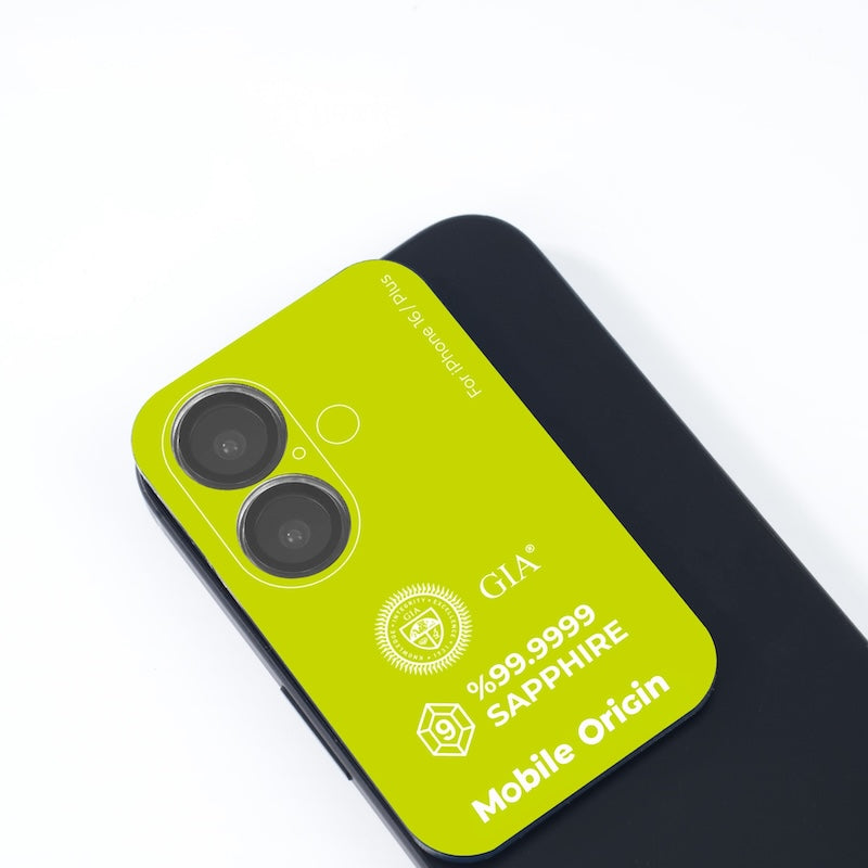 Safírové sklo na čočky pro iPhone 16/16 Plus Mobile Origin - průhledné - bonami.click