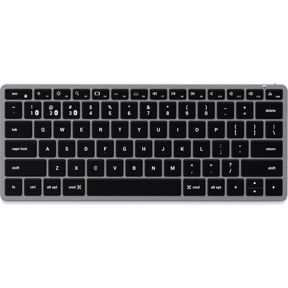 Bezdrátová klávesnice Satechi Slim X1 CZ - vesmírně šedá - bonami.click