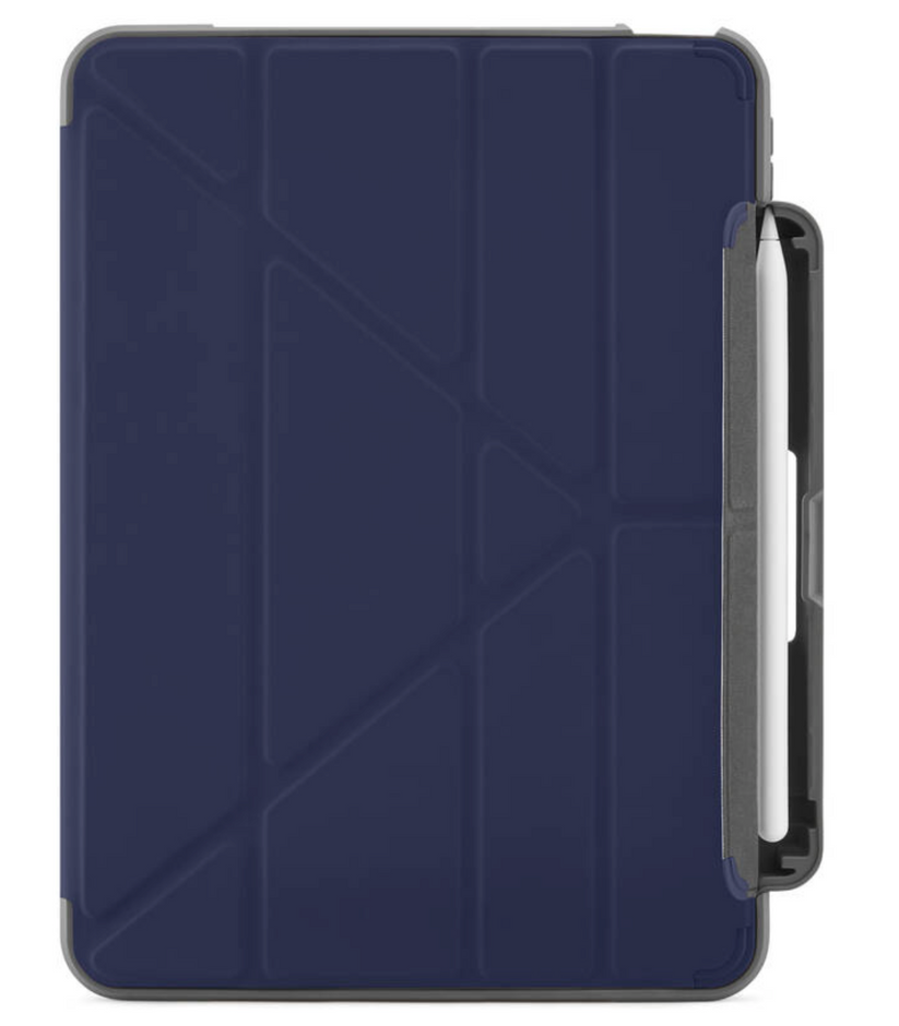 Obal na iPad Air 10.9 (2020) Pipetto Origami Pencil Shield - námořní modrá - bonami.click