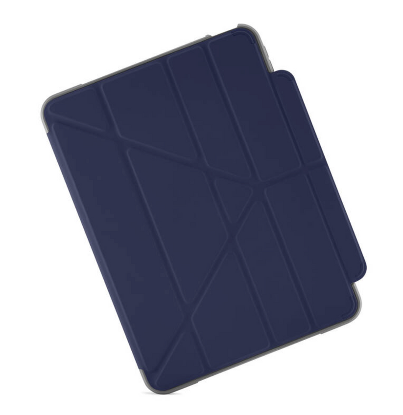 Obal na iPad Air 10.9 (2020) Pipetto Origami Pencil Shield - námořní modrá - bonami.click