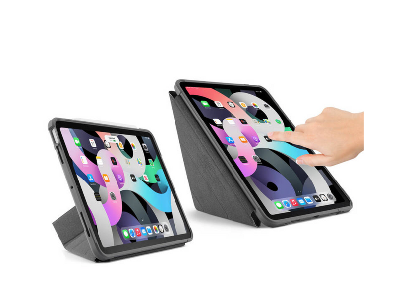 Obal na iPad Air 10.9" (2020) Pipetto Origami Shield - černý - bonami.click