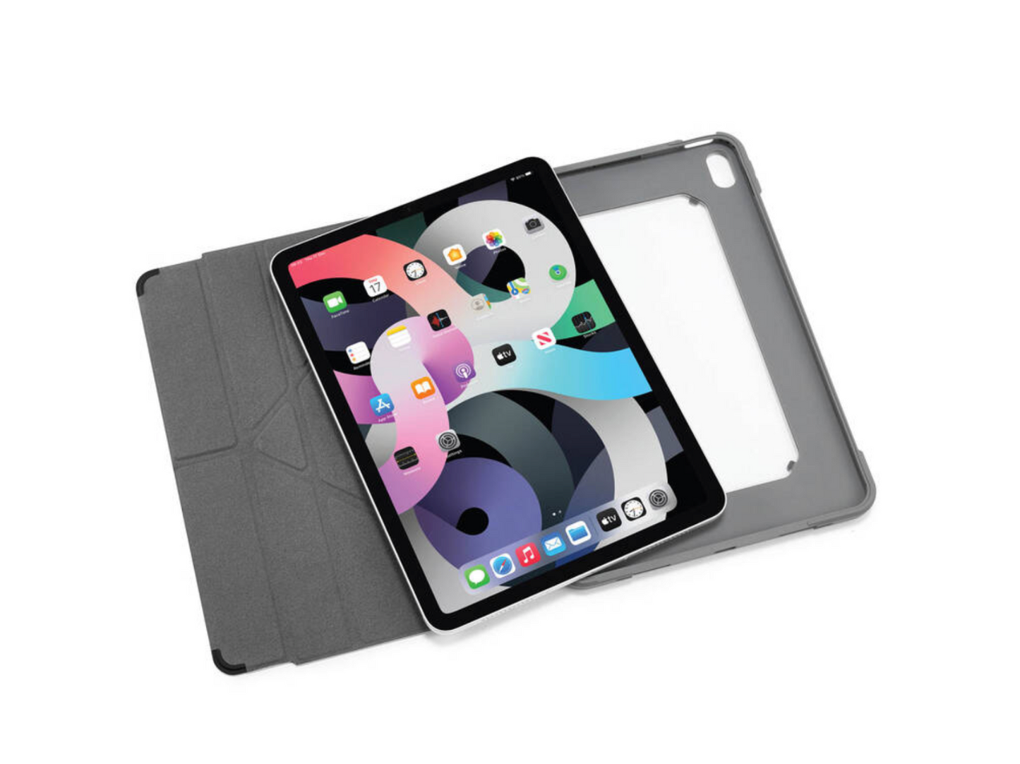 Obal na iPad Air 10.9" (2020) Pipetto Origami Shield - černý - bonami.click