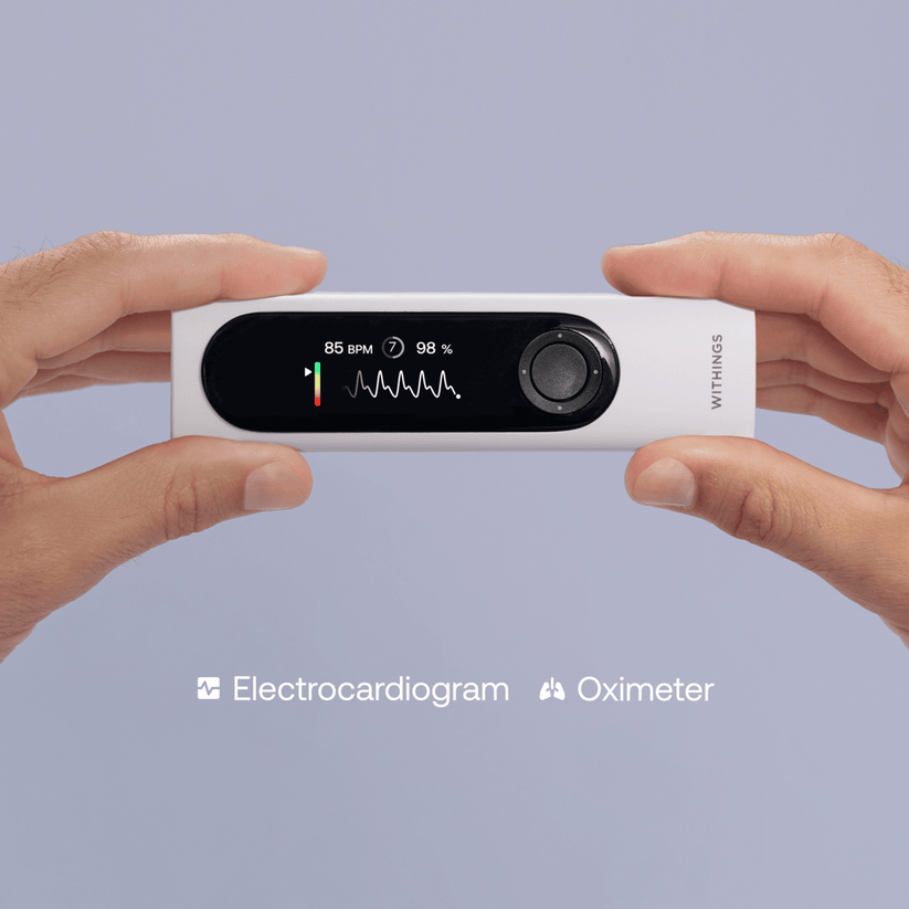 Zdravotní monitor Withings 4v1 BeamO – bílý - bonami.click