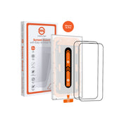 2 kusy ochranného skla pro iPhone 15 Pro se snadným aplikátorem Mobile Origin Screen Guard - bonami.click