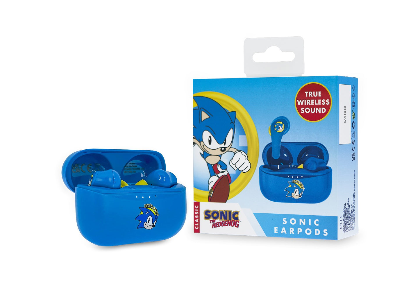Dětská bezdrátová sluchátka OTL TWS SEGA Classic Sonic the Hedgehog - bonami.click